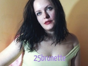 25brunette