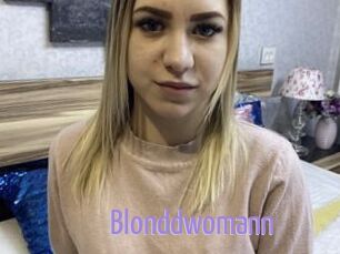 Blonddwomann