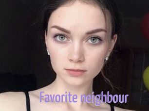 Favorite_neighbour